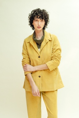 2504473Cap Jacket Yellow