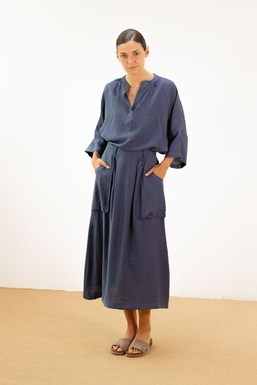 2601214 Falda Azul