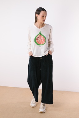 2603460BCap Pantalón Negro