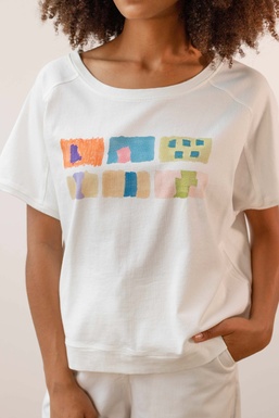 2501109 Camiseta Cruda Colores