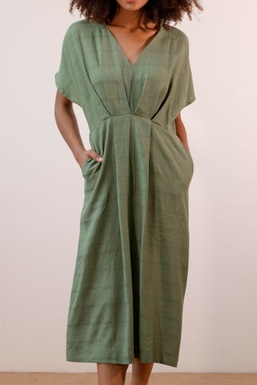 2501138Cap Vestido Verde