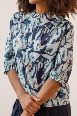 2501283 Blusa Estamp. Azul