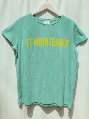 2502106ACap Camiseta Verde Et maintenant