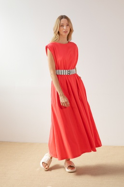 2502117Cap Vestido Fresa