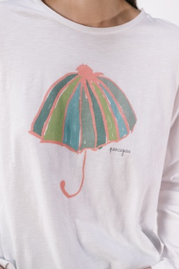 2603107Cap Camiseta Cruda Paraguas