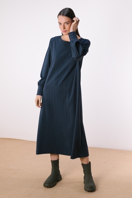 2603249 Vestido Azul Espiga